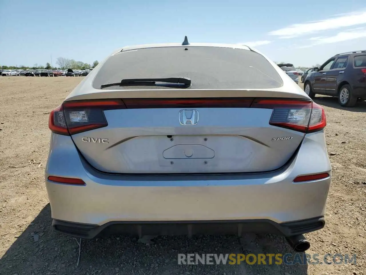 6 fotografías del automóvil dañado 19XFL2H80PE021469 HONDA CIVIC 2023