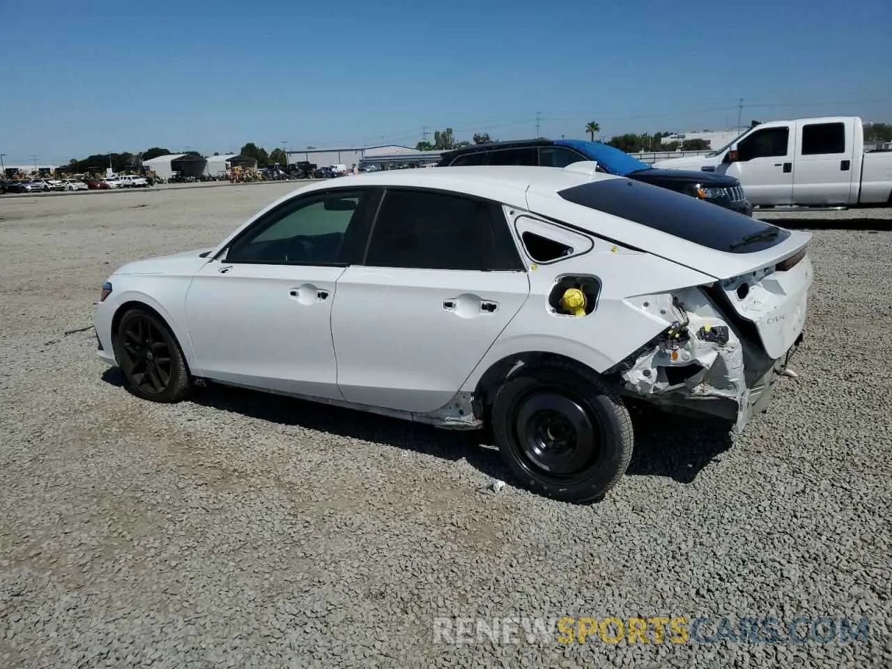 2 fotografías del automóvil dañado 19XFL2H81PE010979 HONDA CIVIC 2023