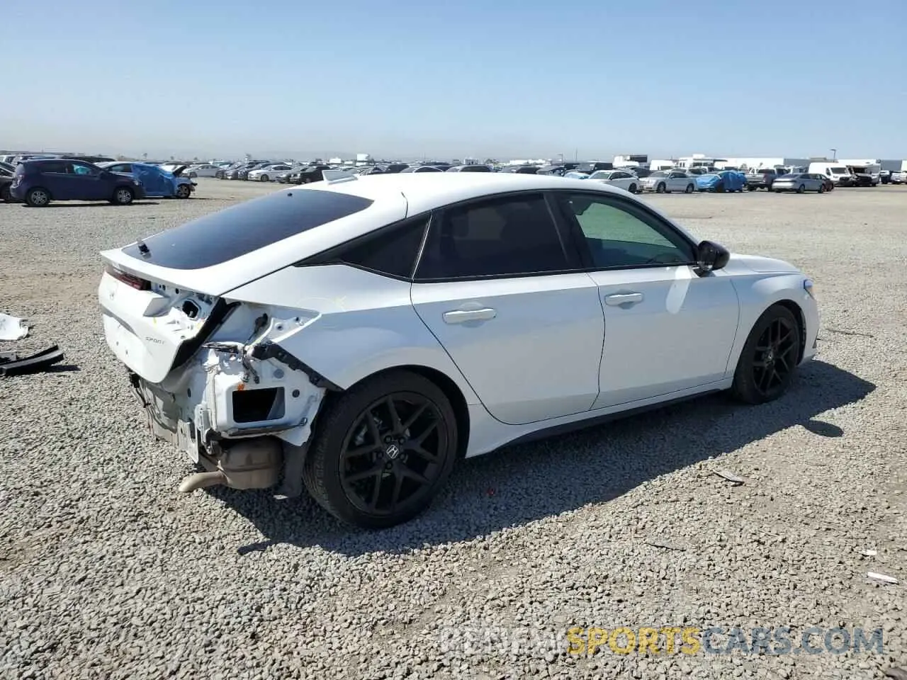3 fotografías del automóvil dañado 19XFL2H81PE010979 HONDA CIVIC 2023