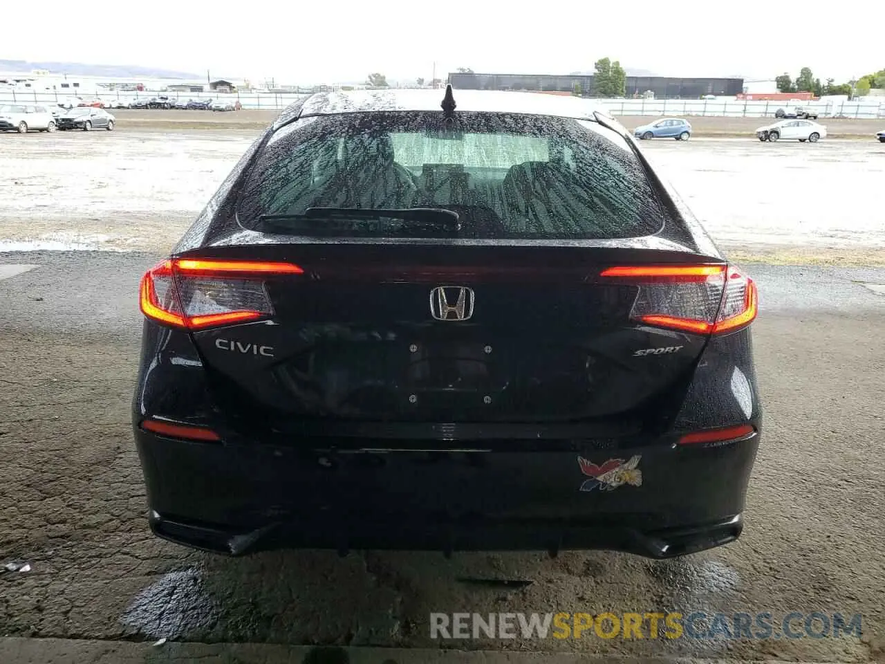 6 fotografías del automóvil dañado 19XFL2H81PE011145 HONDA CIVIC 2023