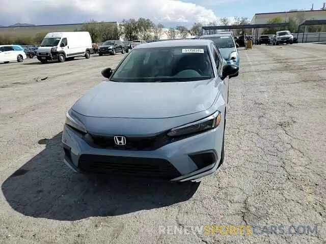 13 fotografías del automóvil dañado 19XFL2H81PE024283 HONDA CIVIC 2023