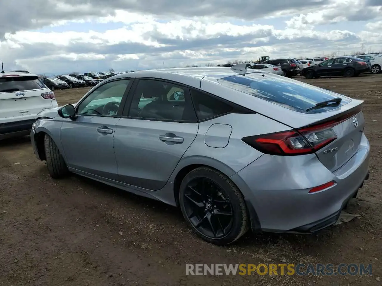 2 fotografías del automóvil dañado 19XFL2H82PE002065 HONDA CIVIC 2023