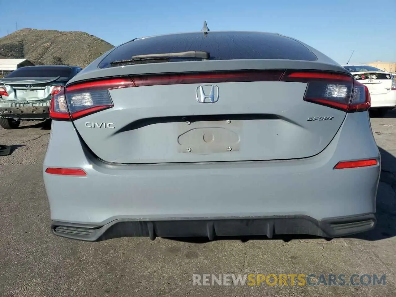 6 fotografías del automóvil dañado 19XFL2H82PE003698 HONDA CIVIC 2023