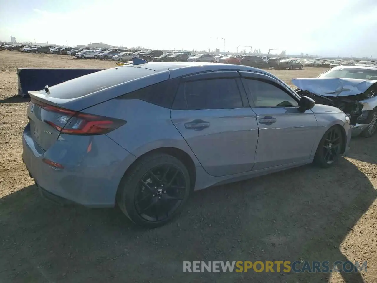 3 fotografías del automóvil dañado 19XFL2H82PE004818 HONDA CIVIC 2023