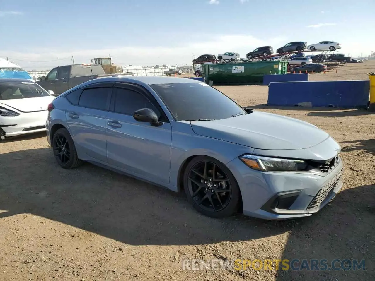 4 fotografías del automóvil dañado 19XFL2H82PE004818 HONDA CIVIC 2023
