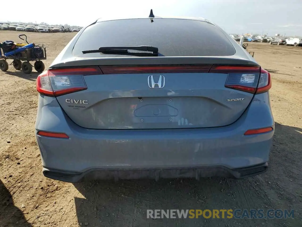 6 fotografías del automóvil dañado 19XFL2H82PE004818 HONDA CIVIC 2023
