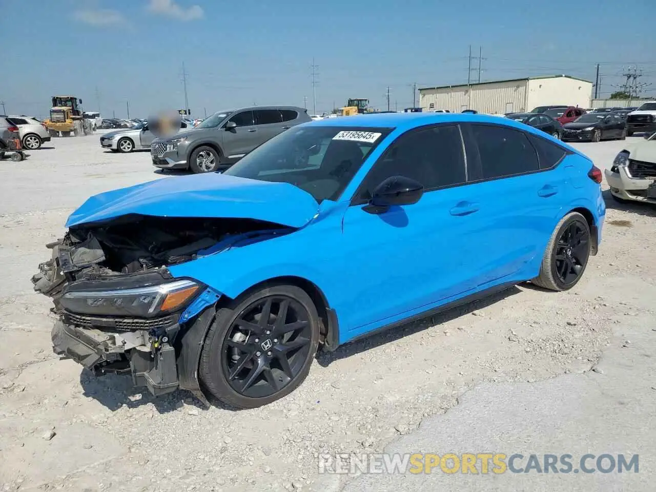 1 fotografías del automóvil dañado 19XFL2H82PE007704 HONDA CIVIC 2023