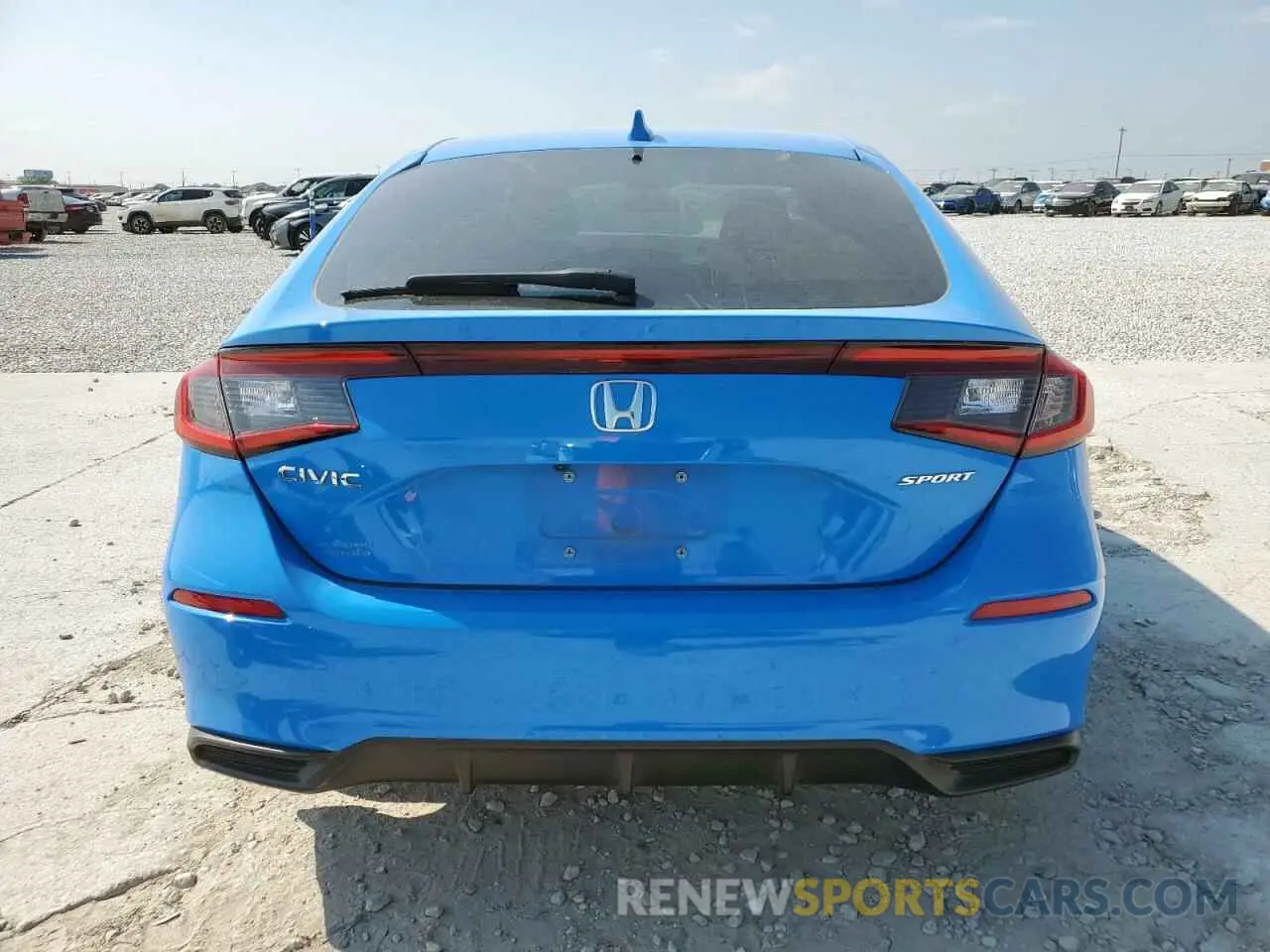 6 fotografías del automóvil dañado 19XFL2H82PE007704 HONDA CIVIC 2023