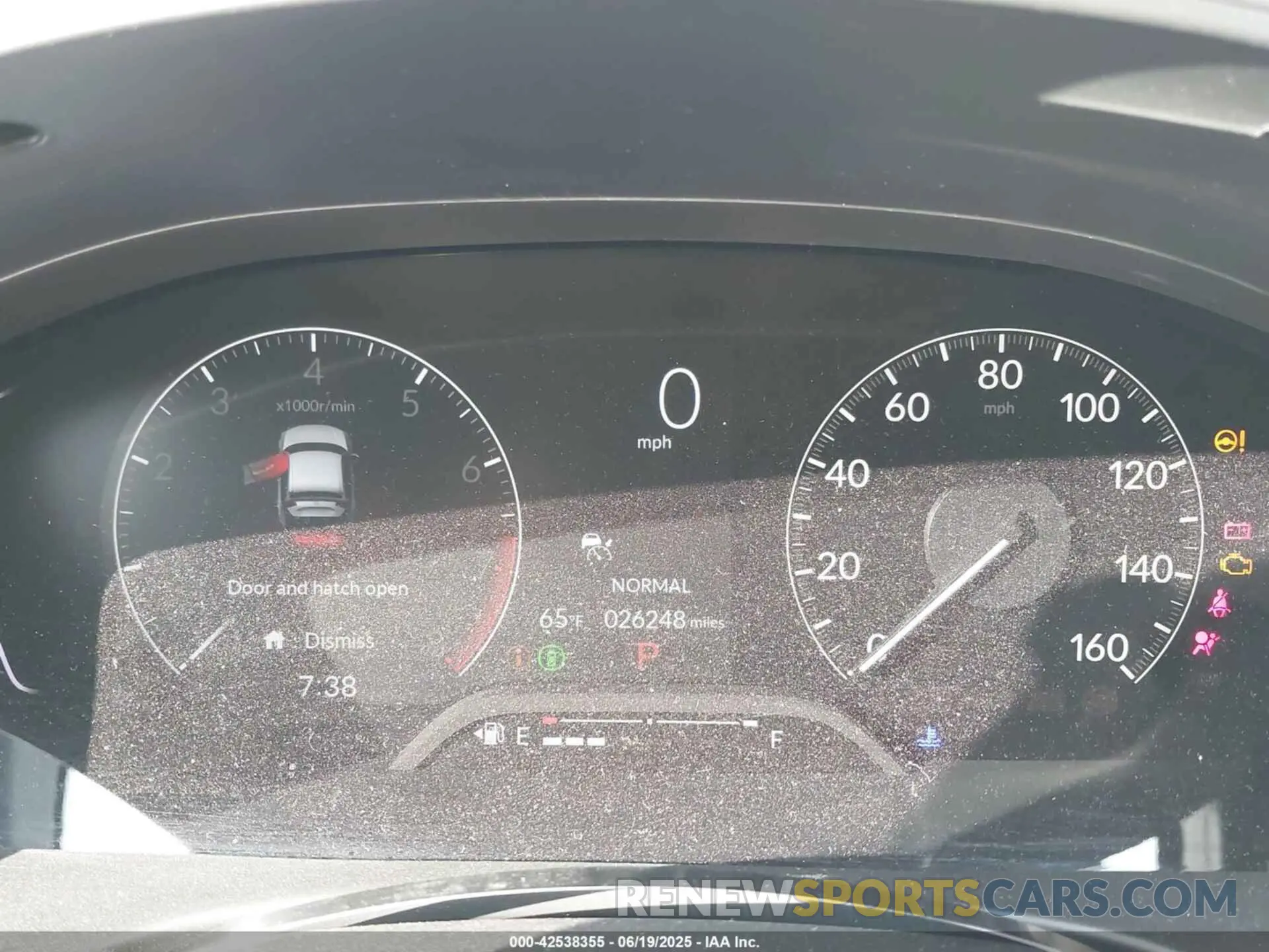 7 fotografías del automóvil dañado 19XFL2H82PE018802 HONDA CIVIC 2023