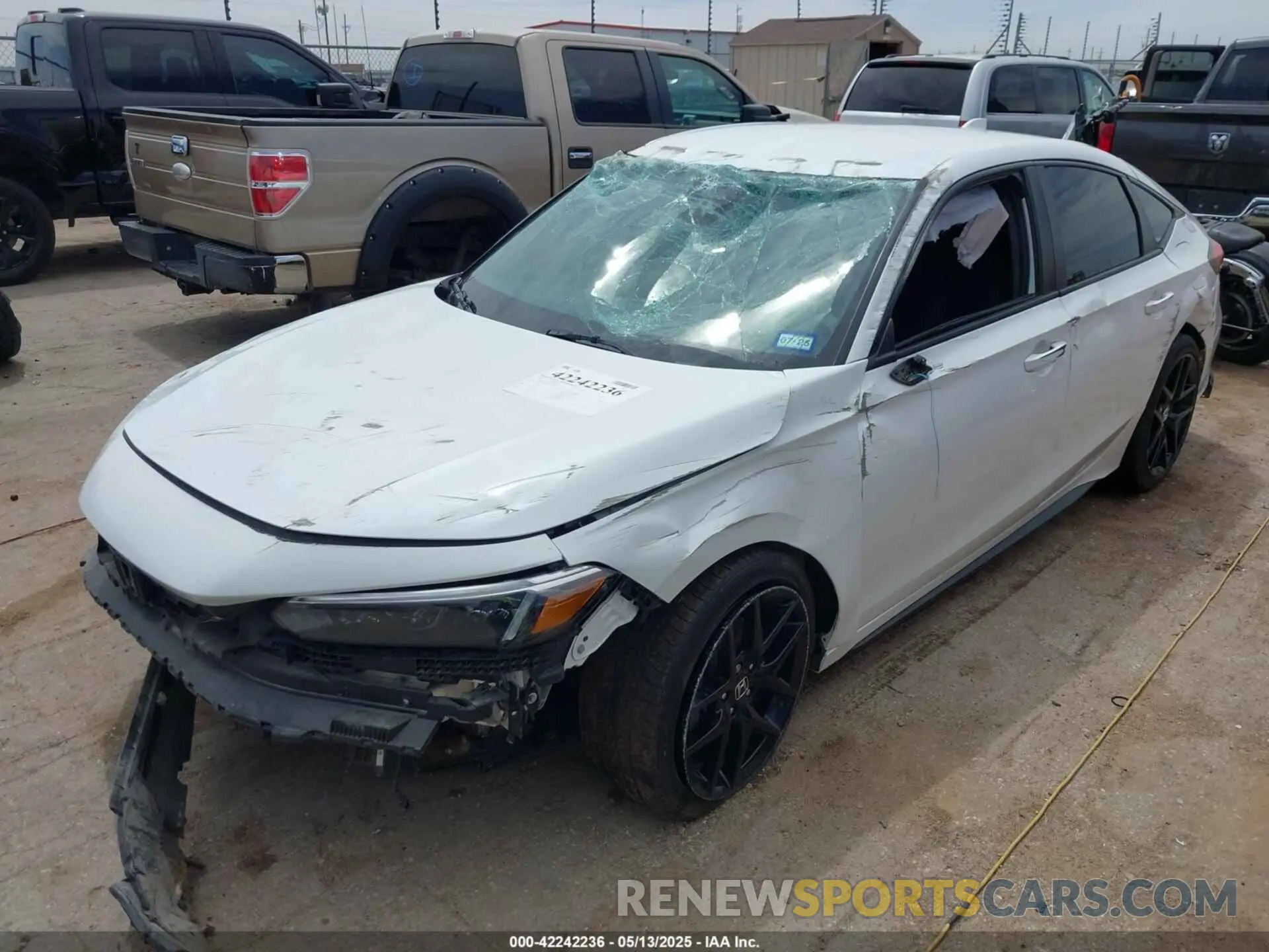 6 fotografías del automóvil dañado 19XFL2H82PE019187 HONDA CIVIC 2023