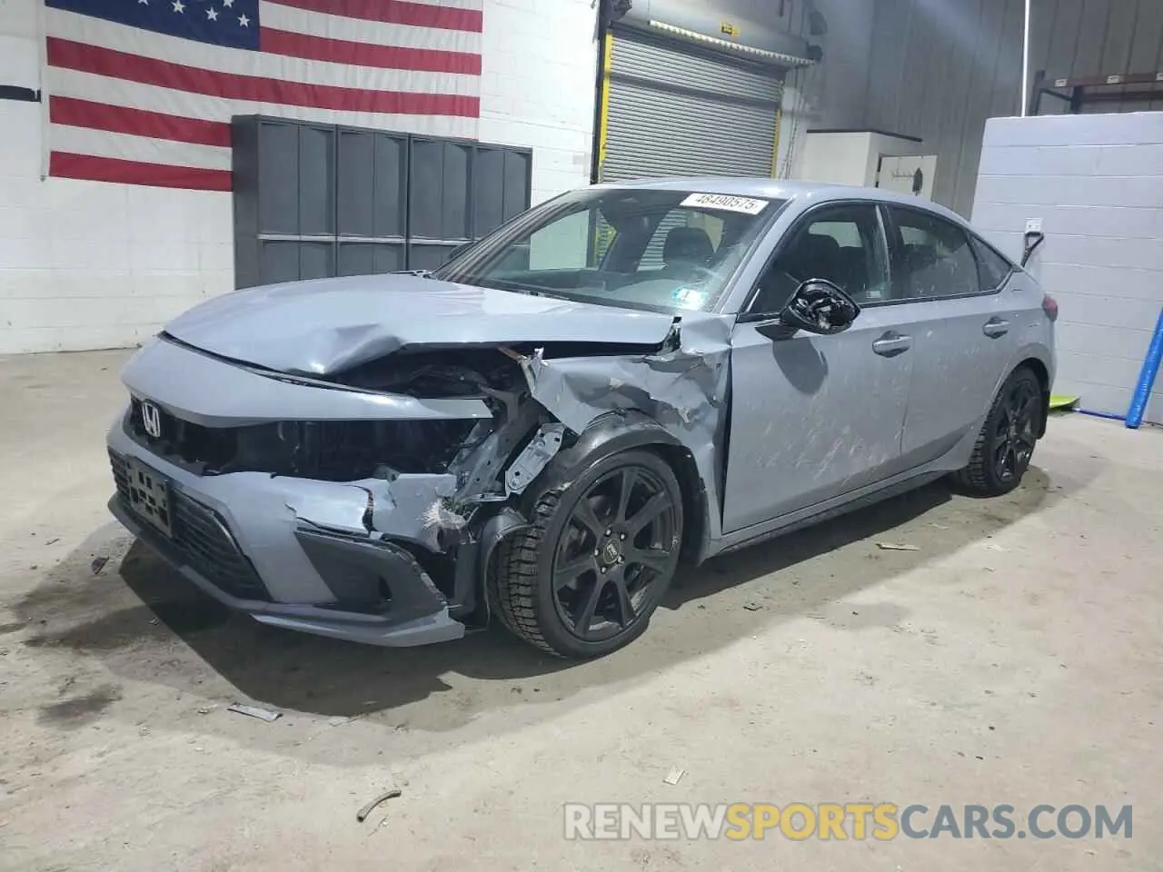1 fotografías del automóvil dañado 19XFL2H83PE004830 HONDA CIVIC 2023