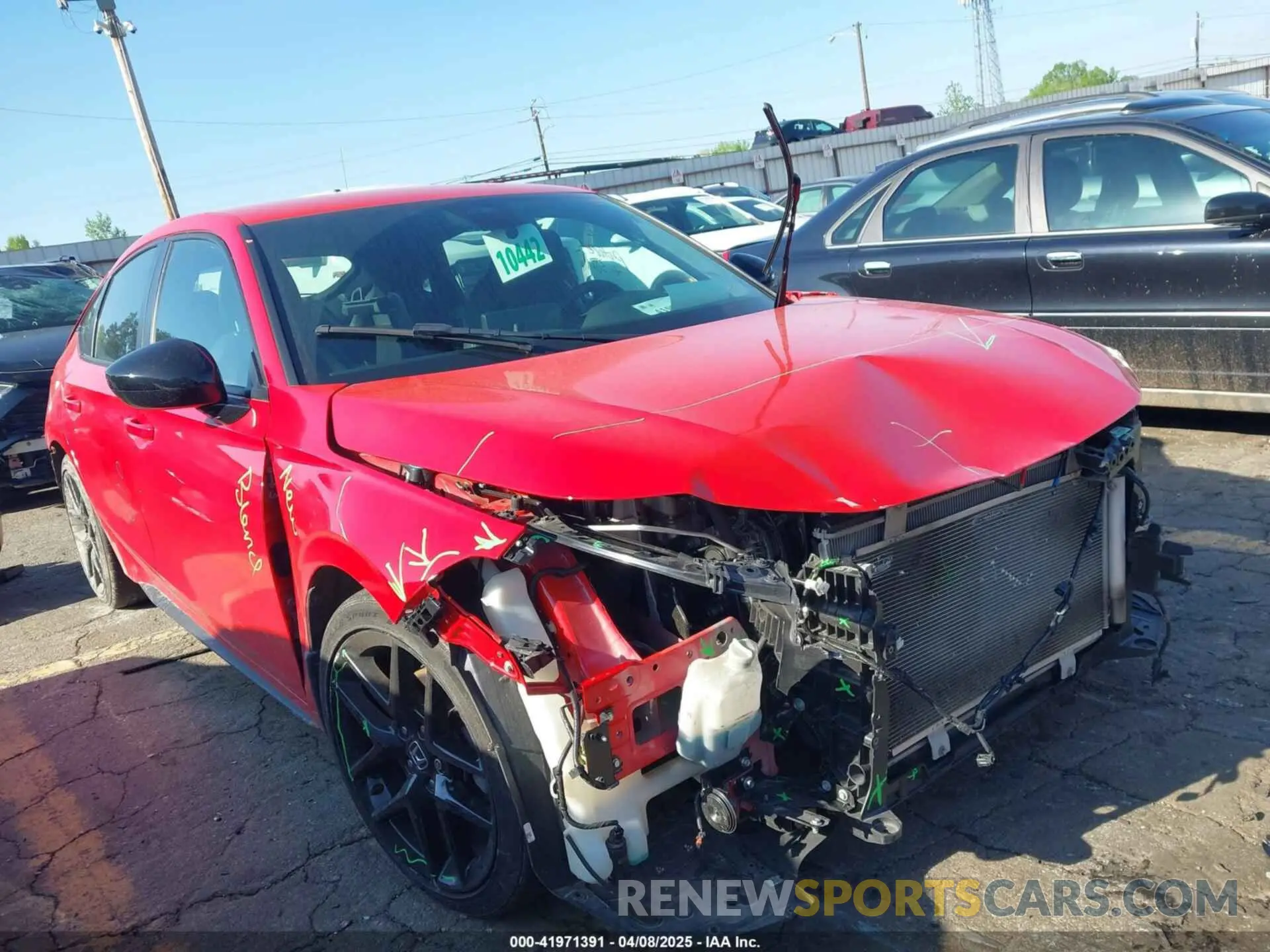 1 fotografías del automóvil dañado 19XFL2H83PE006044 HONDA CIVIC 2023
