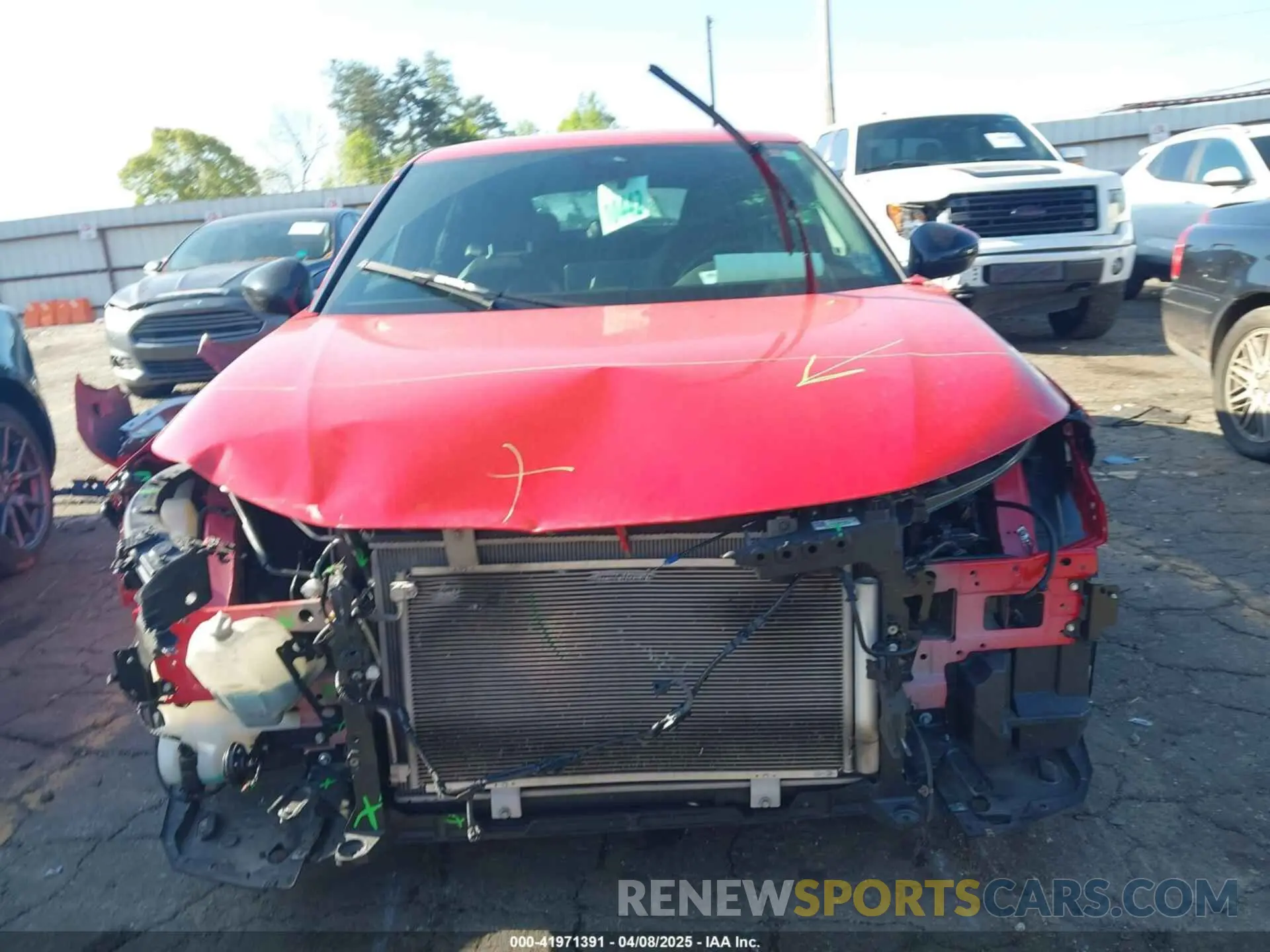 12 fotografías del automóvil dañado 19XFL2H83PE006044 HONDA CIVIC 2023