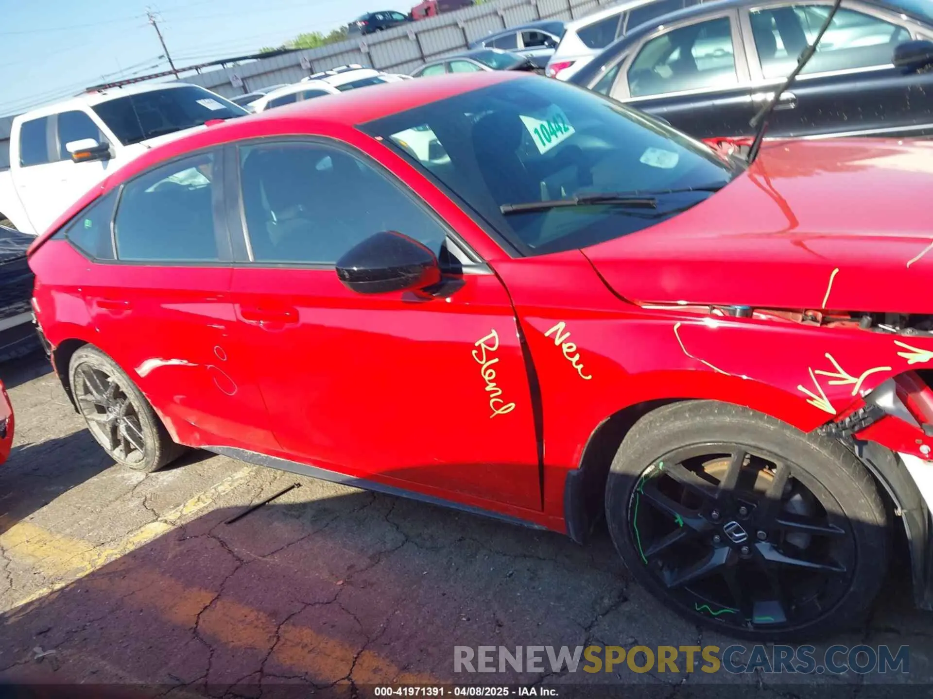 13 fotografías del automóvil dañado 19XFL2H83PE006044 HONDA CIVIC 2023