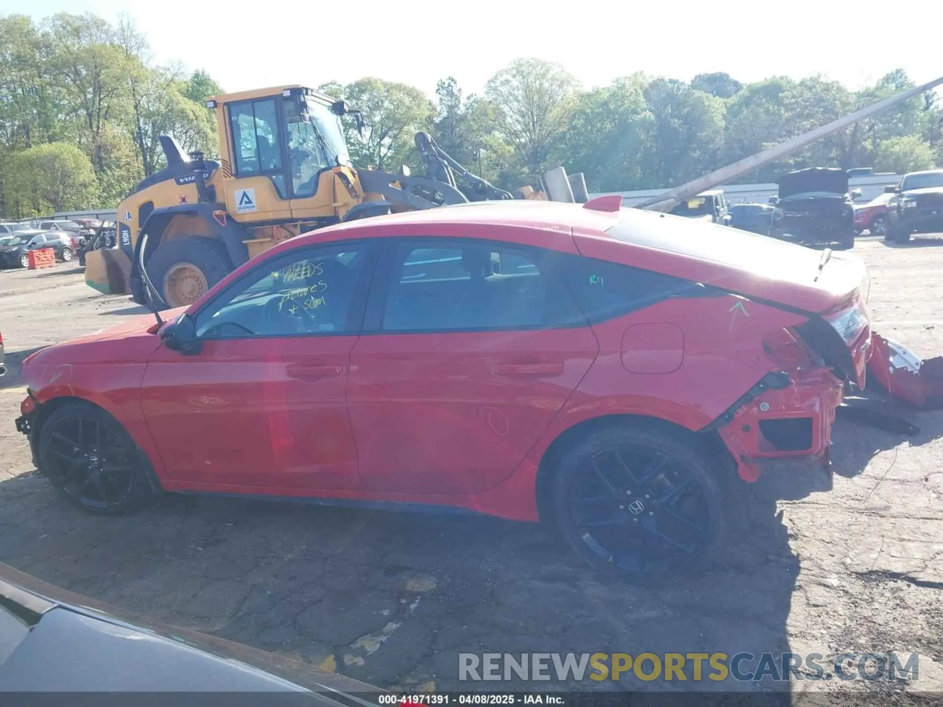 14 fotografías del automóvil dañado 19XFL2H83PE006044 HONDA CIVIC 2023