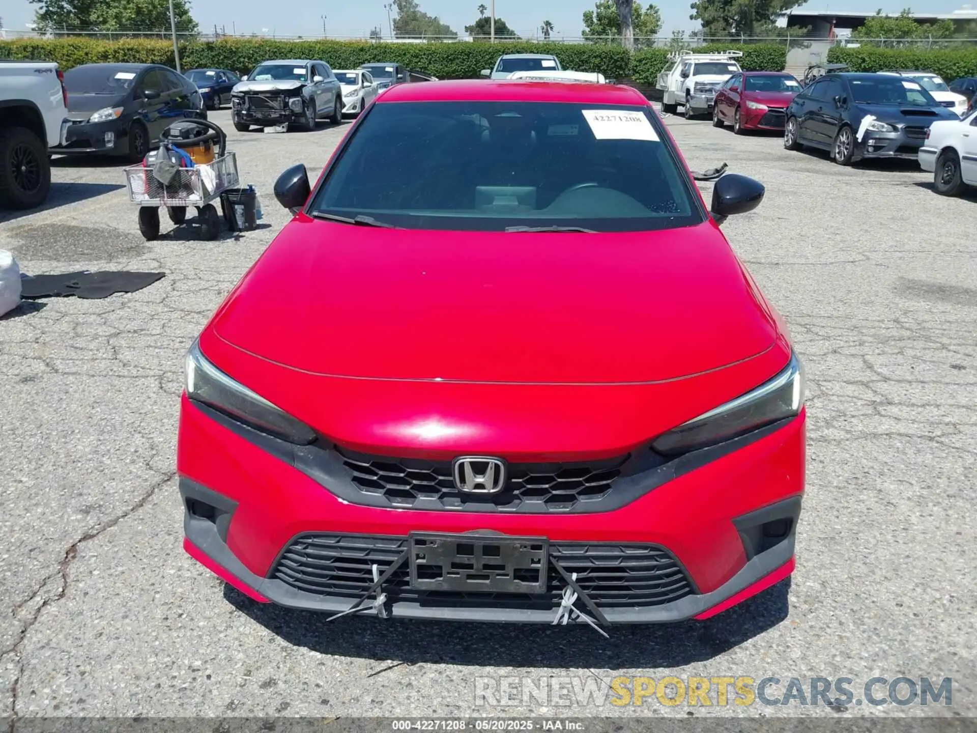12 fotografías del automóvil dañado 19XFL2H83PE006691 HONDA CIVIC 2023