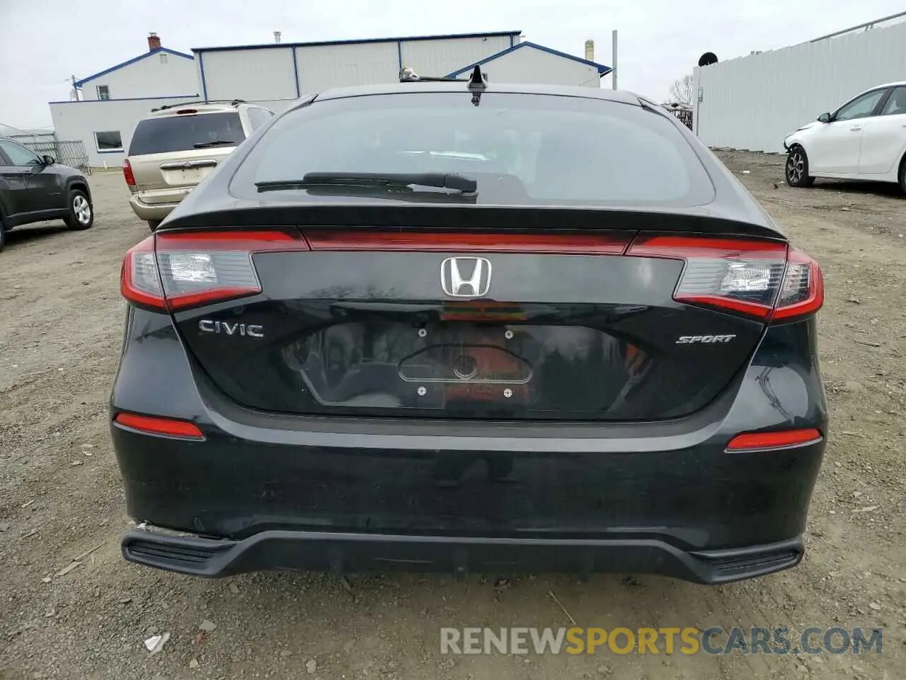 6 fotografías del automóvil dañado 19XFL2H83PE007243 HONDA CIVIC 2023