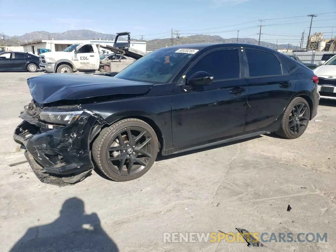 1 fotografías del automóvil dañado 19XFL2H83PE007386 HONDA CIVIC 2023