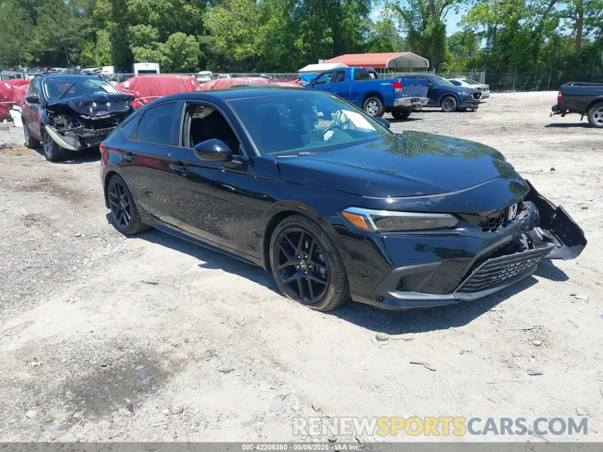 1 fotografías del automóvil dañado 19XFL2H83PE007968 HONDA CIVIC 2023