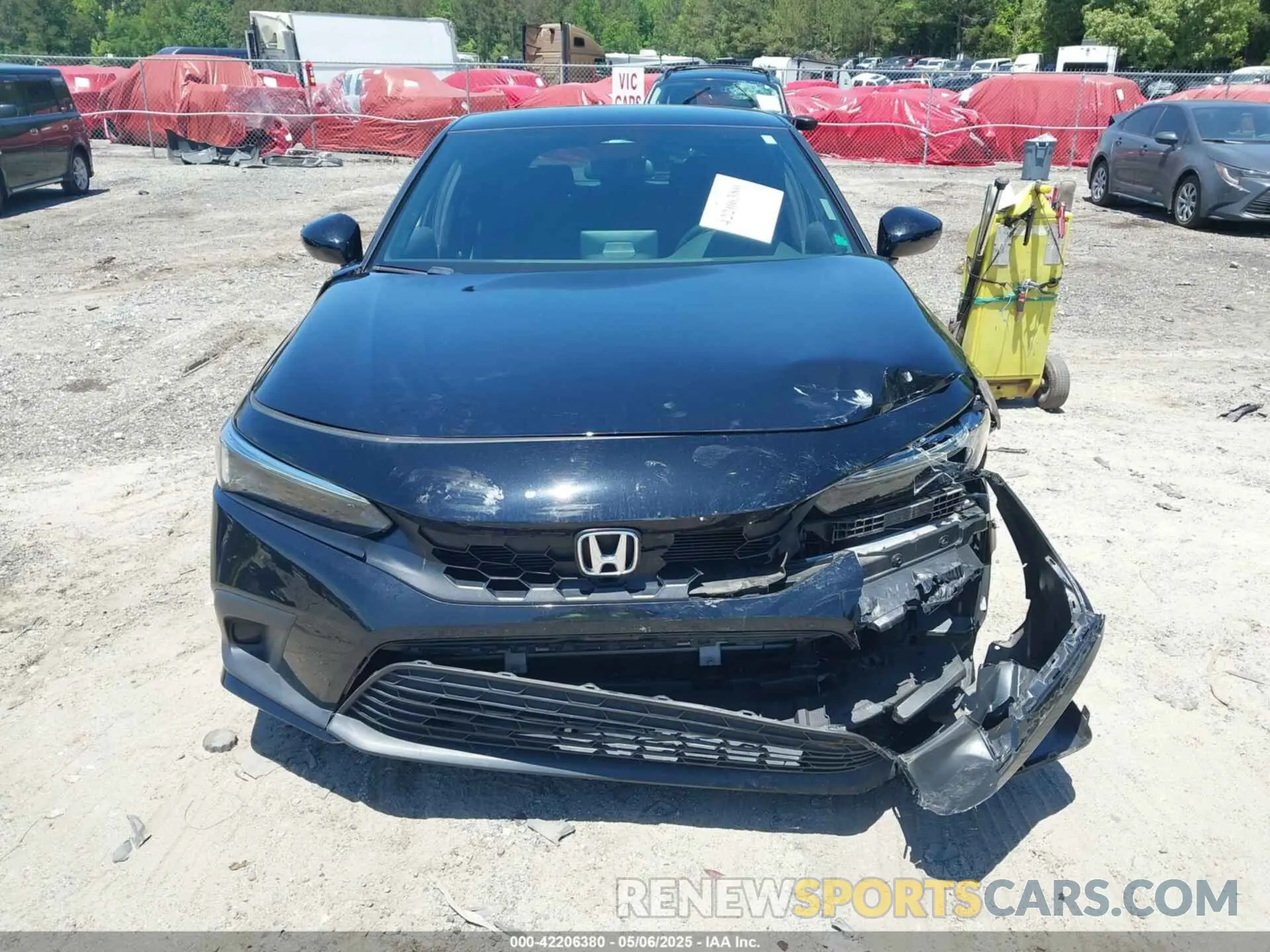 12 fotografías del automóvil dañado 19XFL2H83PE007968 HONDA CIVIC 2023