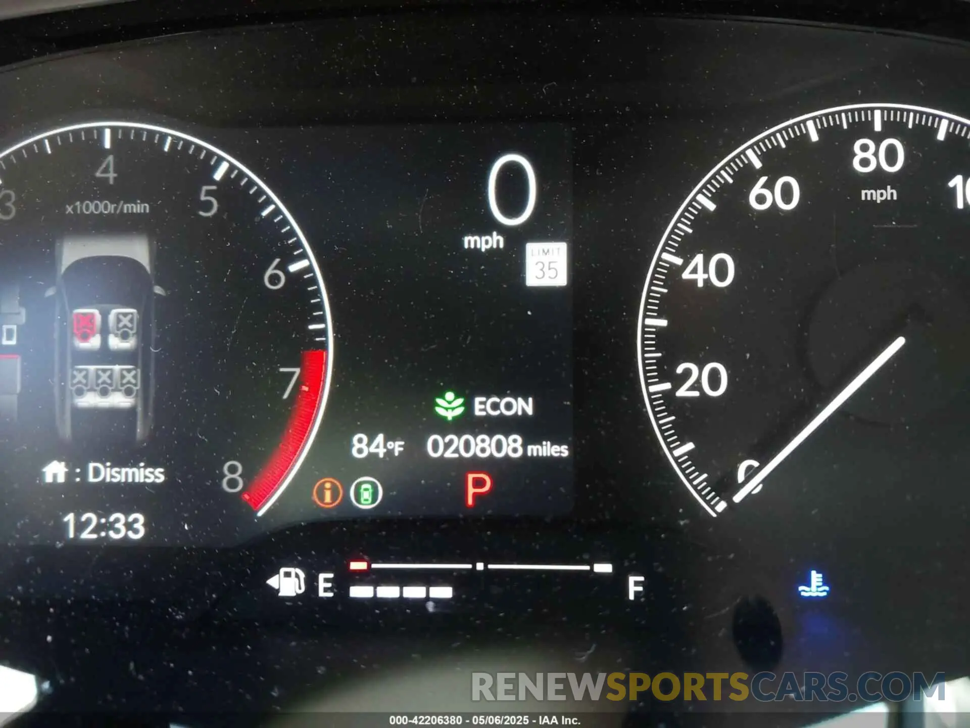 15 fotografías del automóvil dañado 19XFL2H83PE007968 HONDA CIVIC 2023