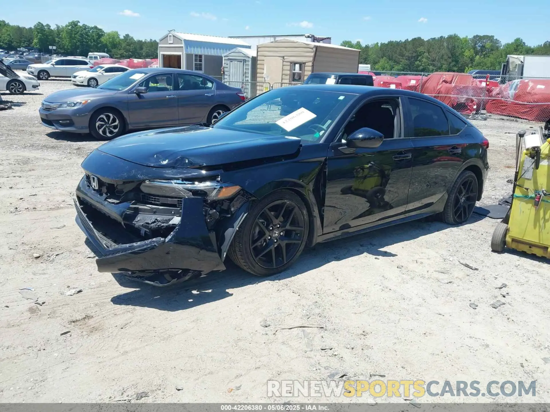 2 fotografías del automóvil dañado 19XFL2H83PE007968 HONDA CIVIC 2023
