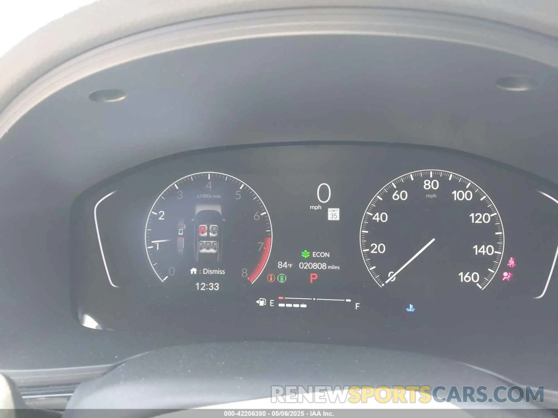 7 fotografías del automóvil dañado 19XFL2H83PE007968 HONDA CIVIC 2023