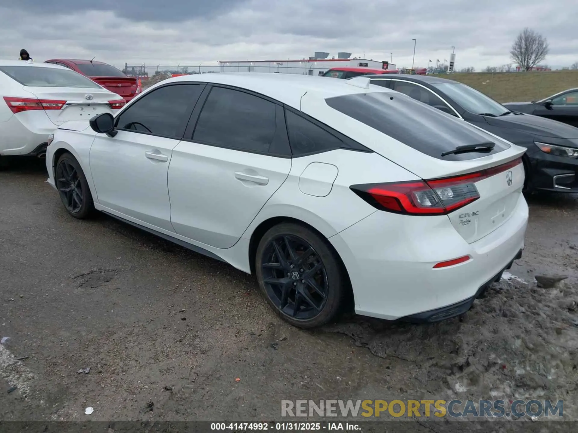 3 fotografías del automóvil dañado 19XFL2H83PE020932 HONDA CIVIC 2023