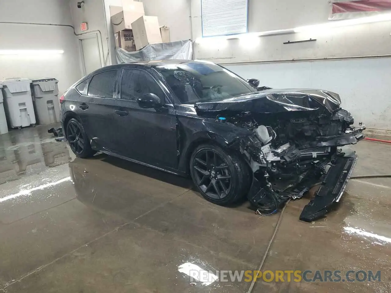 4 fotografías del automóvil dañado 19XFL2H84PE007185 HONDA CIVIC 2023