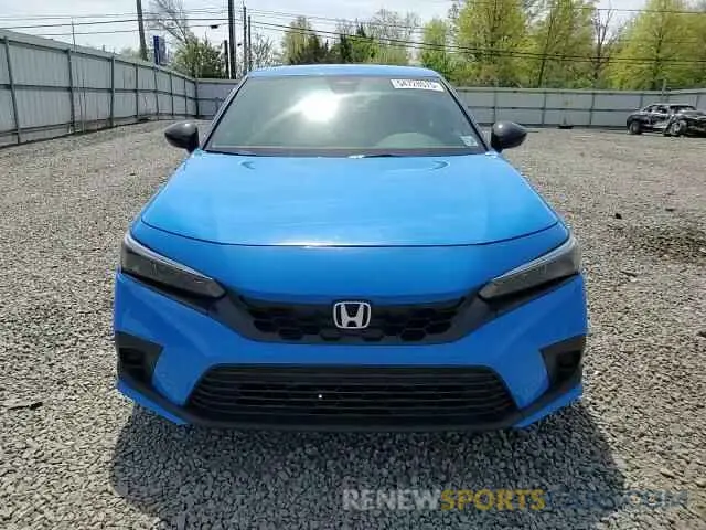14 fotografías del automóvil dañado 19XFL2H85PE001931 HONDA CIVIC 2023