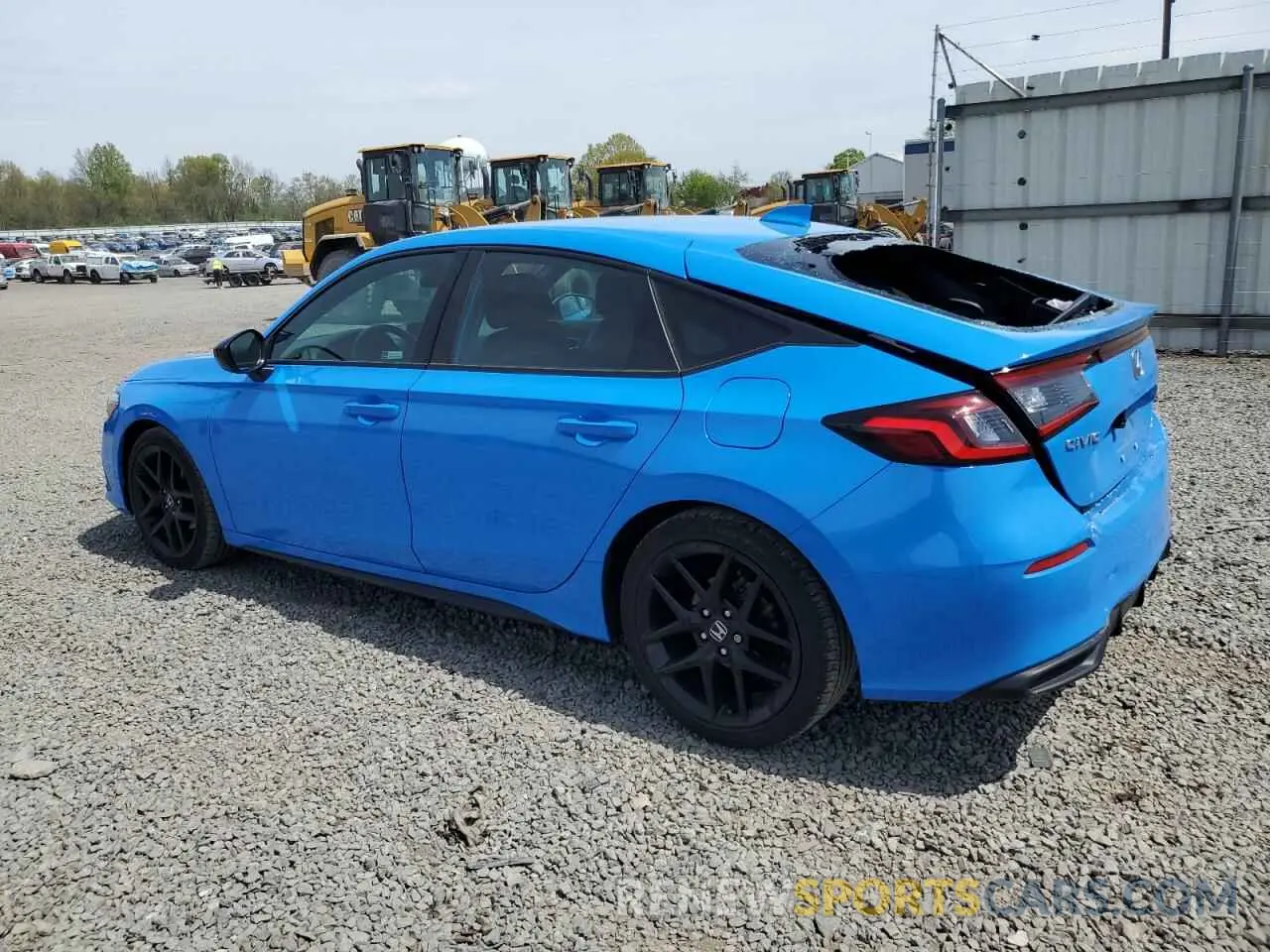 2 fotografías del automóvil dañado 19XFL2H85PE001931 HONDA CIVIC 2023