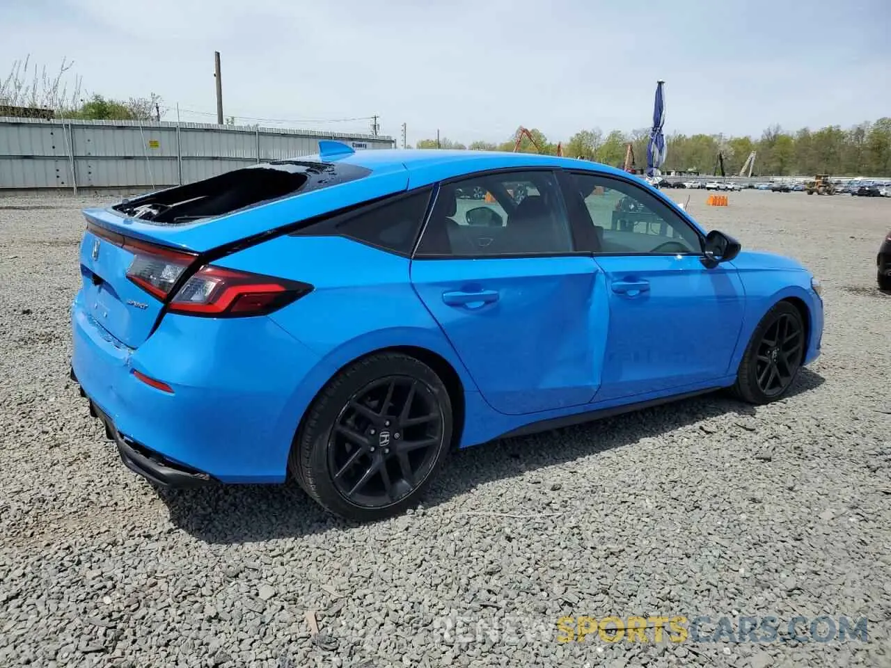 3 fotografías del automóvil dañado 19XFL2H85PE001931 HONDA CIVIC 2023
