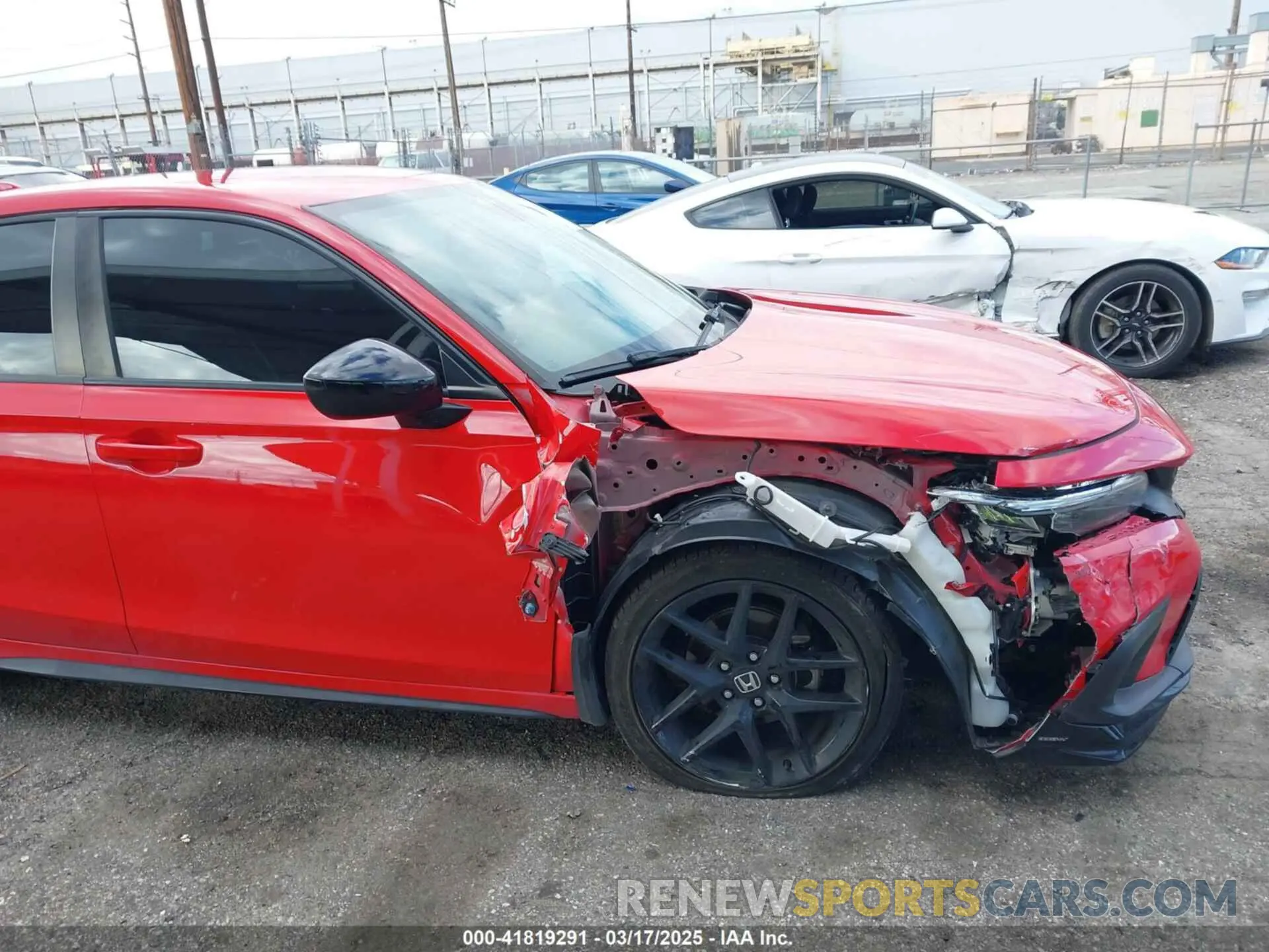6 fotografías del automóvil dañado 19XFL2H85PE012038 HONDA CIVIC 2023