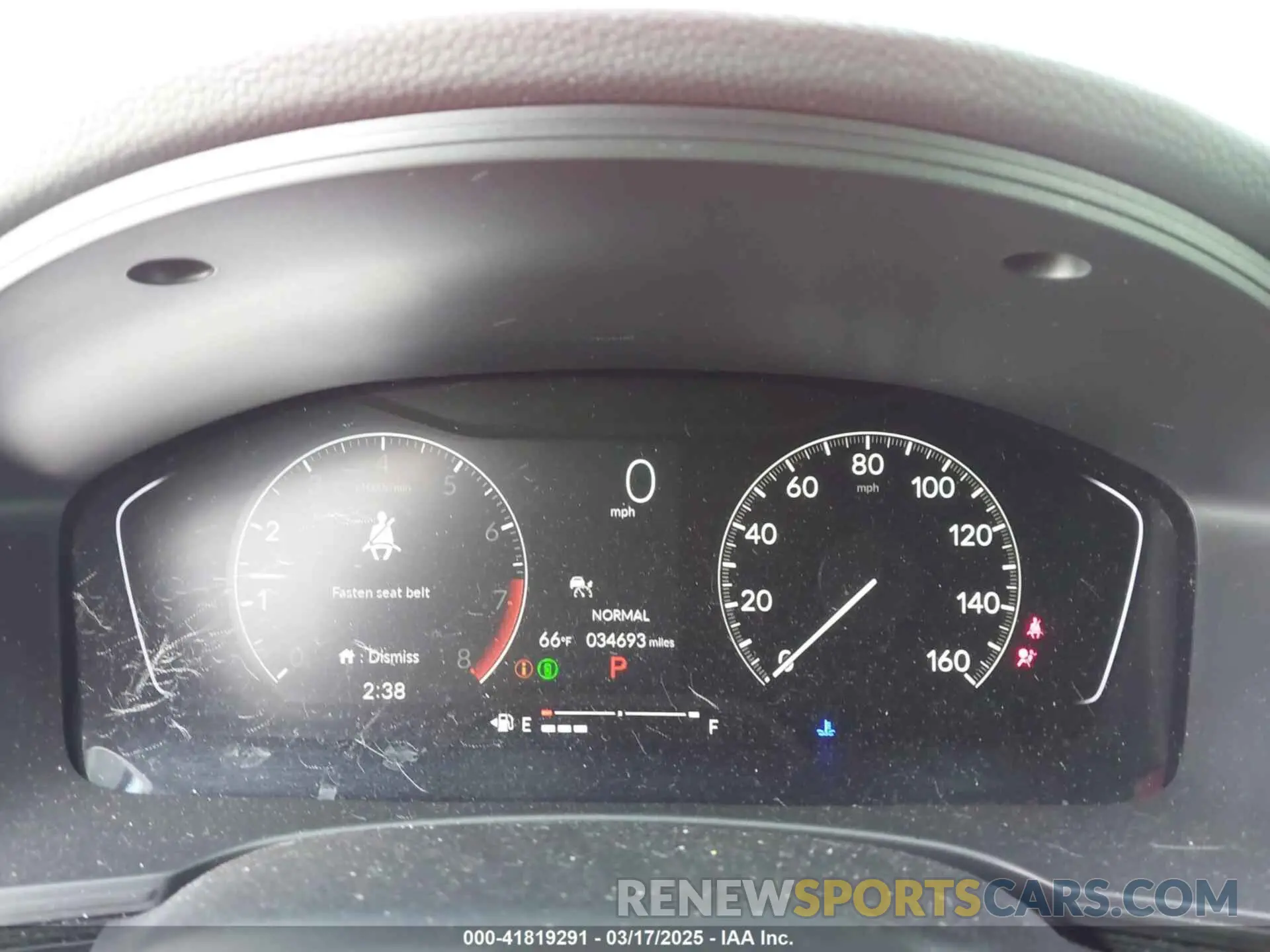 7 fotografías del automóvil dañado 19XFL2H85PE012038 HONDA CIVIC 2023