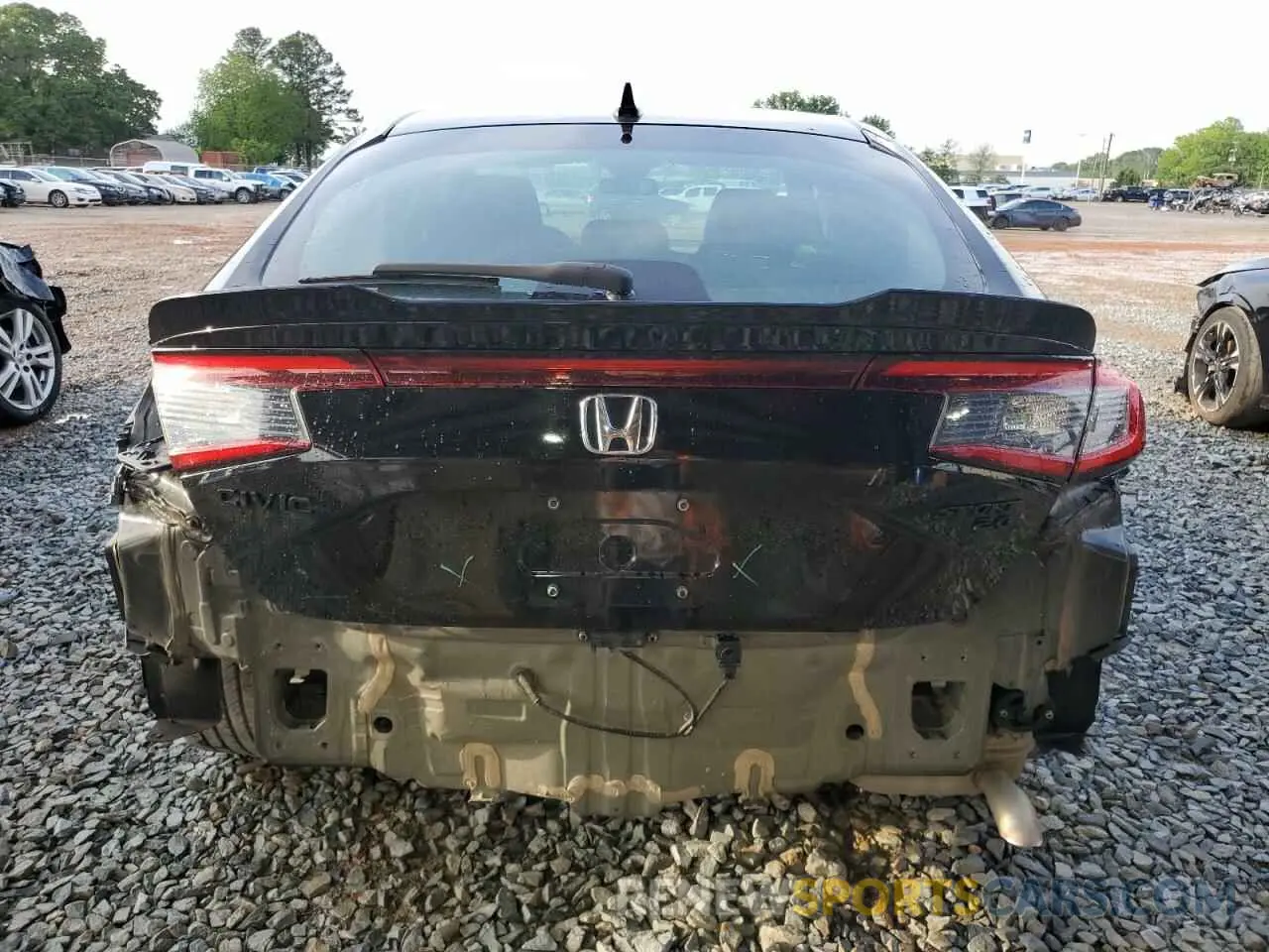 6 fotografías del automóvil dañado 19XFL2H85PE018941 HONDA CIVIC 2023
