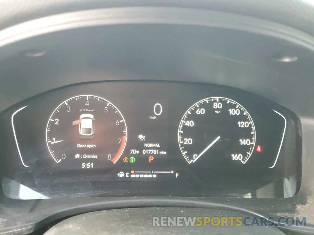 9 fotografías del automóvil dañado 19XFL2H85PE018941 HONDA CIVIC 2023