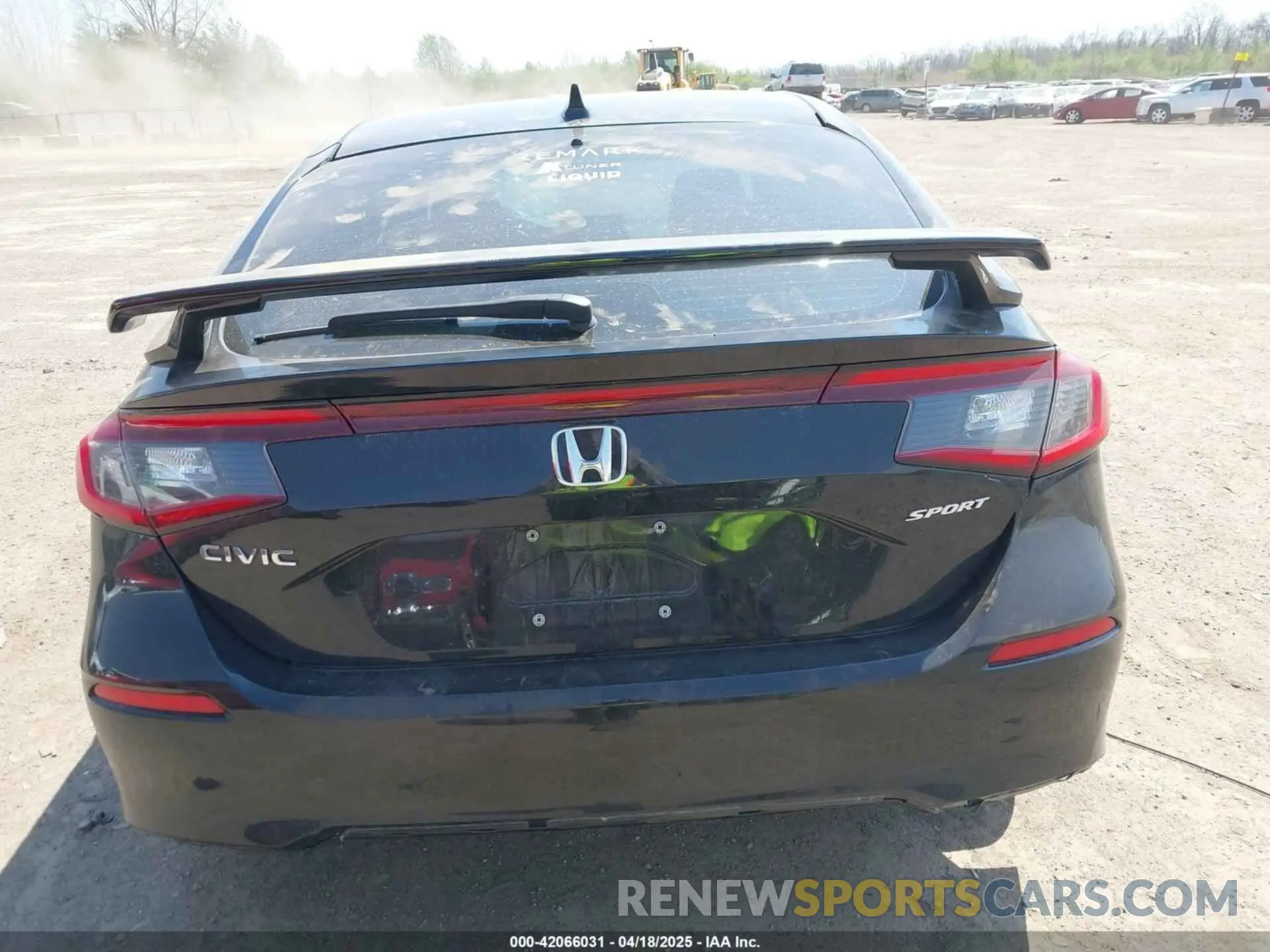 17 fotografías del automóvil dañado 19XFL2H86PE019273 HONDA CIVIC 2023