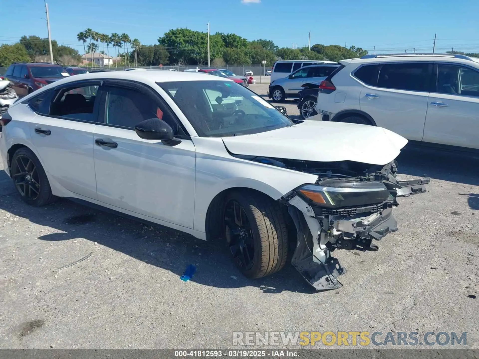 1 fotografías del automóvil dañado 19XFL2H87PE002675 HONDA CIVIC 2023