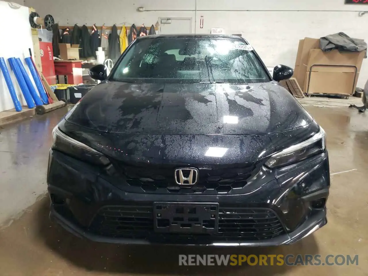 5 fotografías del automóvil dañado 19XFL2H87PE004085 HONDA CIVIC 2023