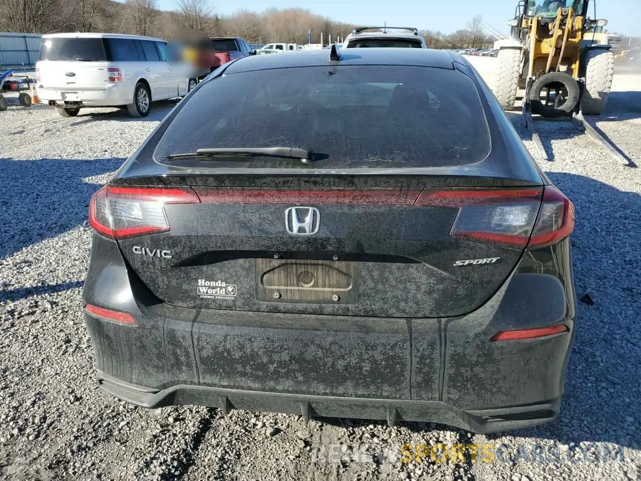 6 fotografías del automóvil dañado 19XFL2H87PE012834 HONDA CIVIC 2023
