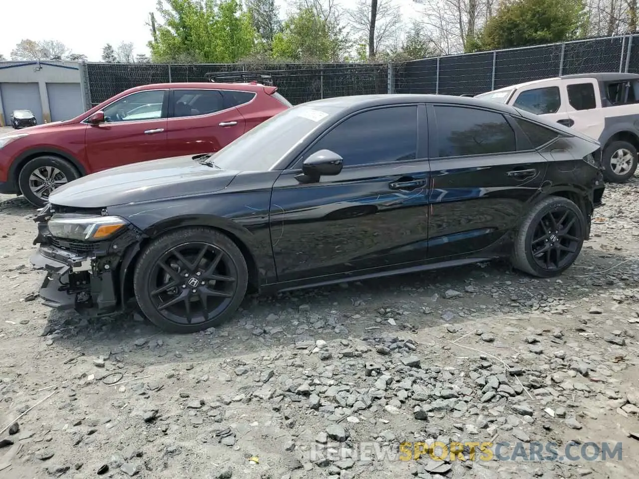 1 fotografías del automóvil dañado 19XFL2H87PE022893 HONDA CIVIC 2023