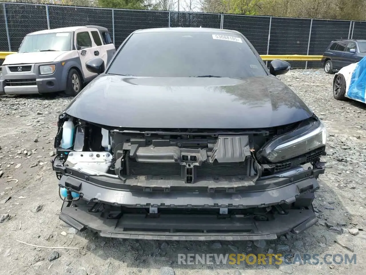 5 fotografías del automóvil dañado 19XFL2H87PE022893 HONDA CIVIC 2023