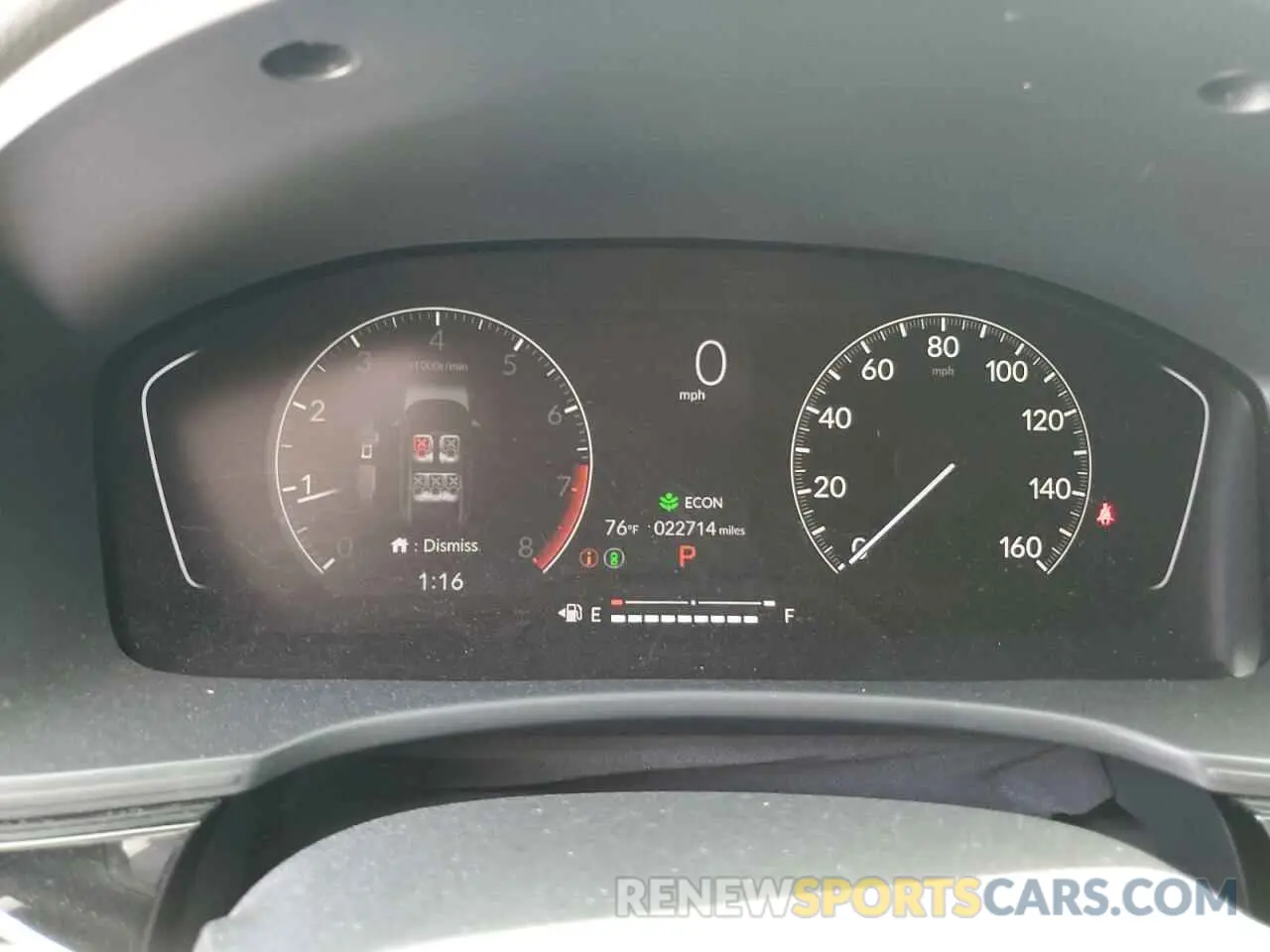 9 fotografías del automóvil dañado 19XFL2H87PE022893 HONDA CIVIC 2023