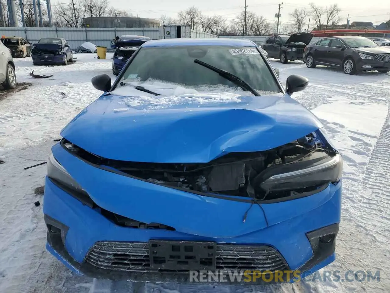 5 fotografías del automóvil dañado 19XFL2H88PE001616 HONDA CIVIC 2023
