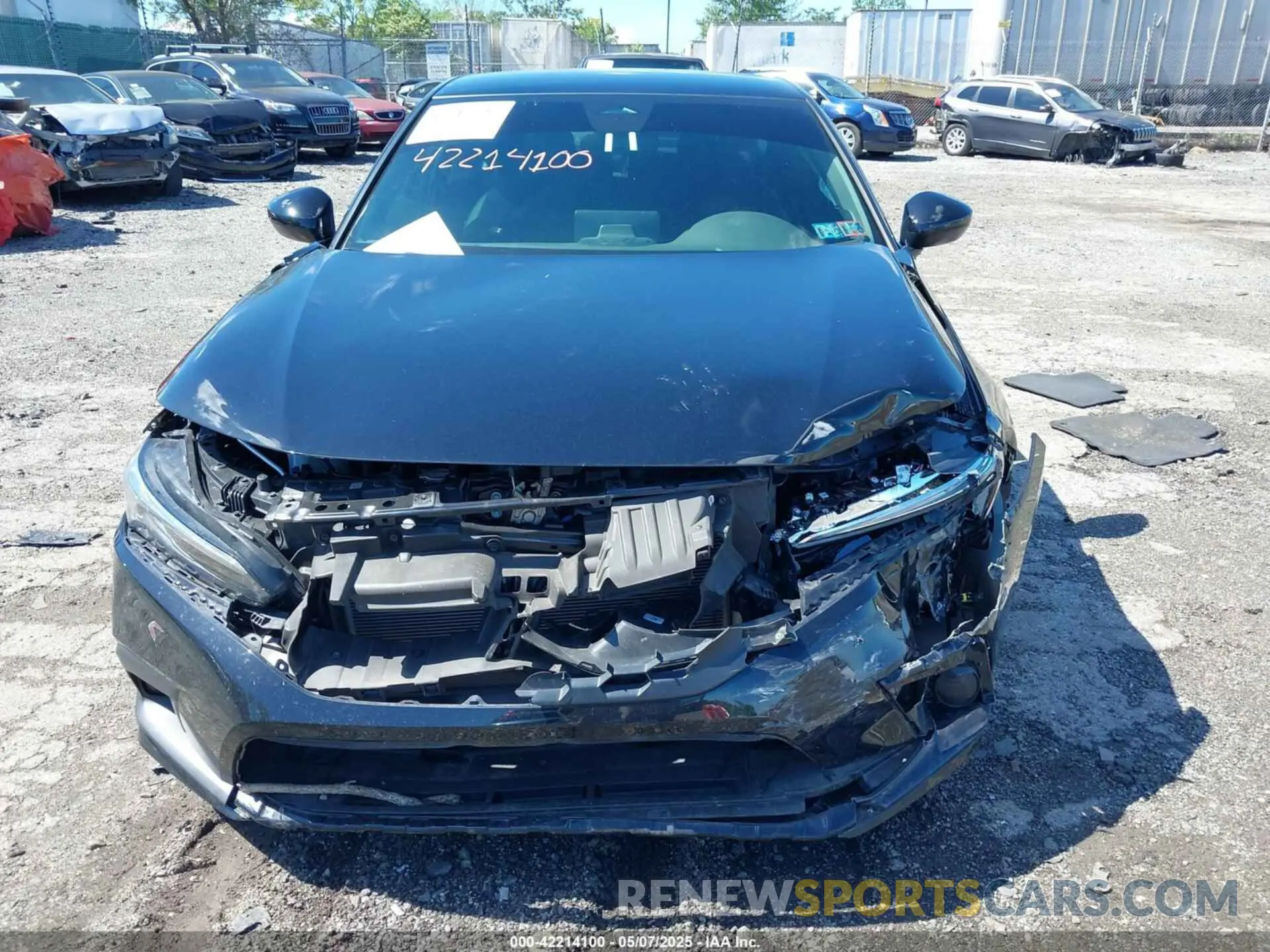 13 fotografías del automóvil dañado 19XFL2H88PE019517 HONDA CIVIC 2023