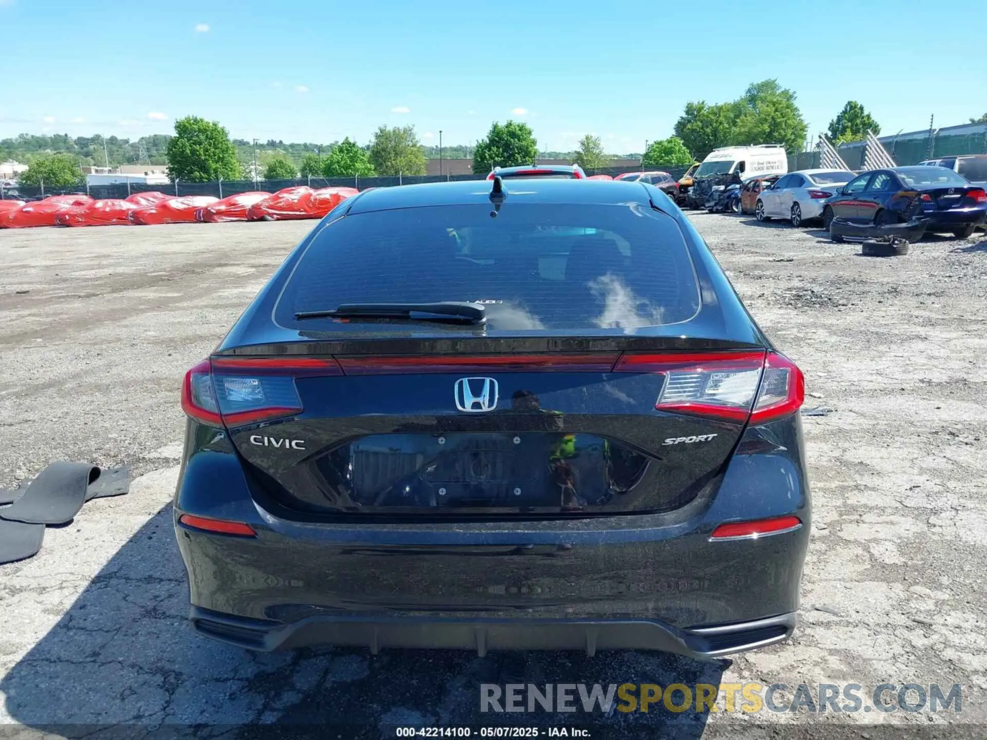 17 fotografías del automóvil dañado 19XFL2H88PE019517 HONDA CIVIC 2023