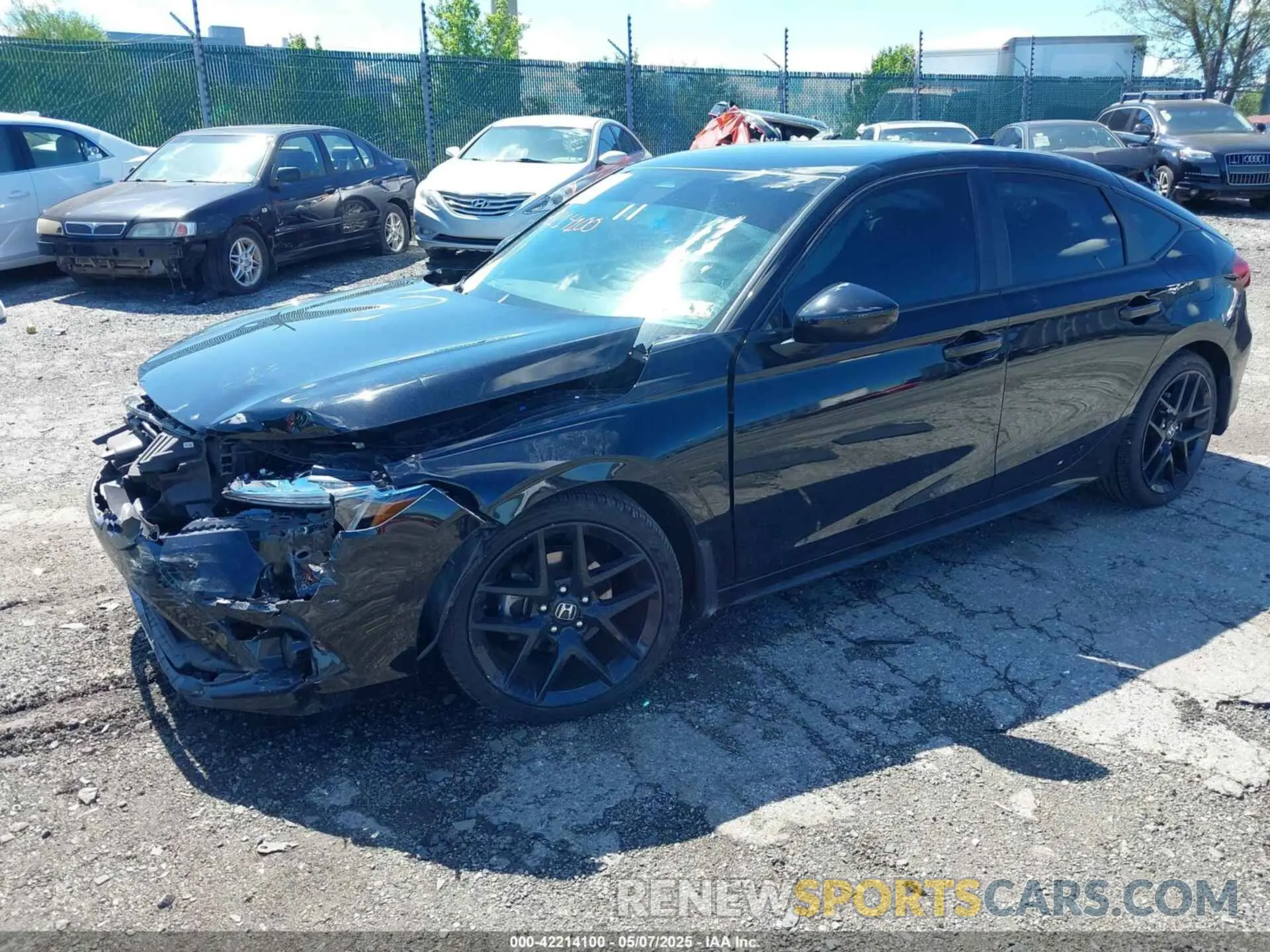 2 fotografías del automóvil dañado 19XFL2H88PE019517 HONDA CIVIC 2023