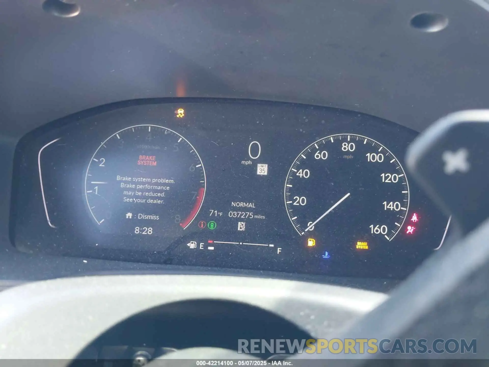 7 fotografías del automóvil dañado 19XFL2H88PE019517 HONDA CIVIC 2023
