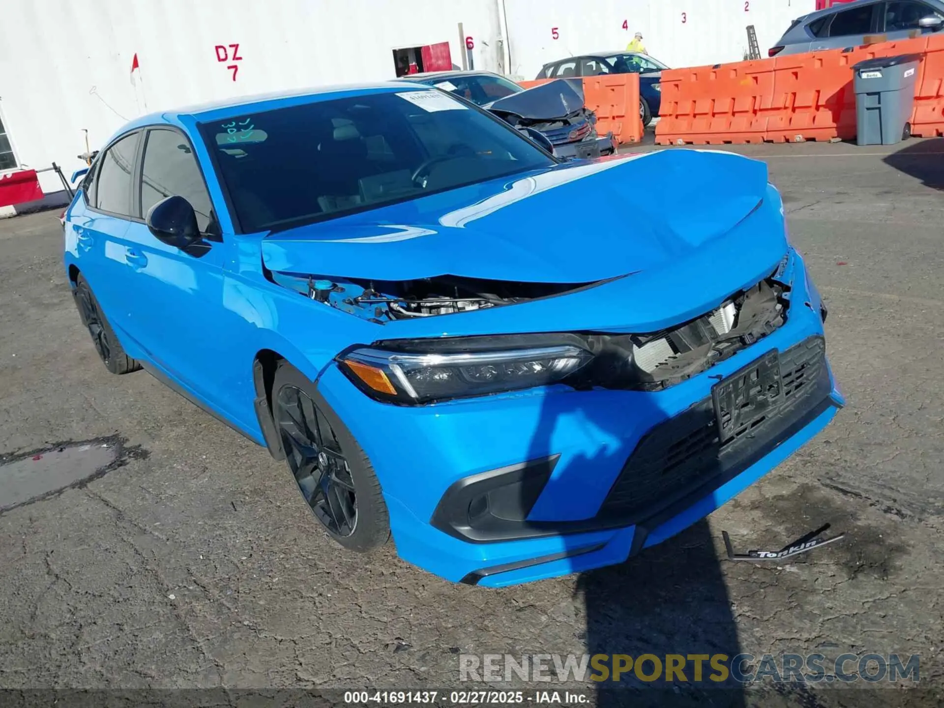 1 fotografías del automóvil dañado 19XFL2H88PE020375 HONDA CIVIC 2023