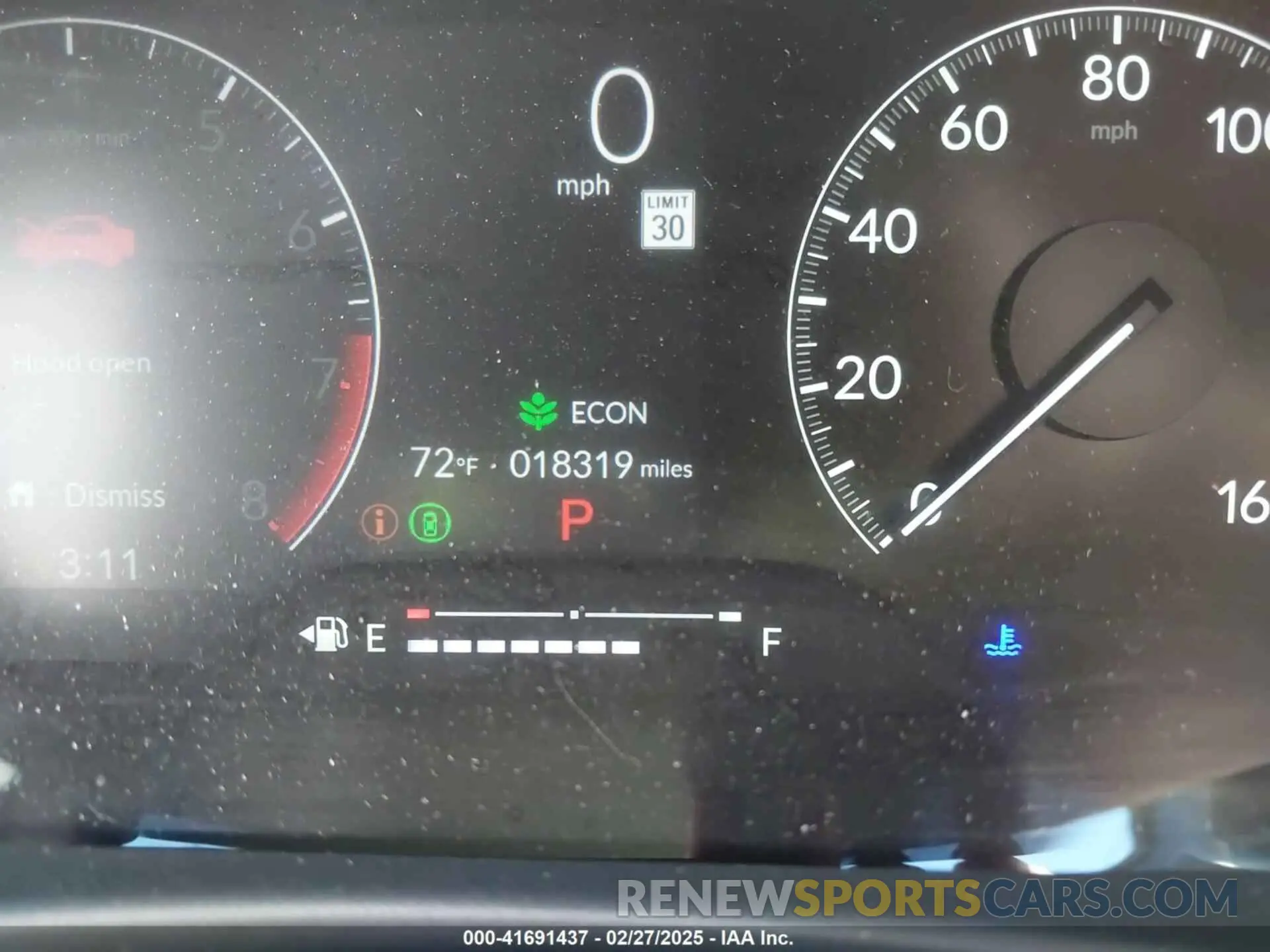 15 fotografías del automóvil dañado 19XFL2H88PE020375 HONDA CIVIC 2023